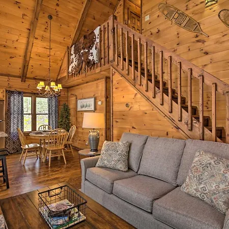 Picturesque Mountain Cabin With Hot Tub And Fire Pit! Blue Ridge Exterior foto