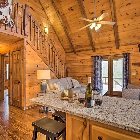 Picturesque Mountain Cabin With Hot Tub And Fire Pit! Blue Ridge Exterior foto