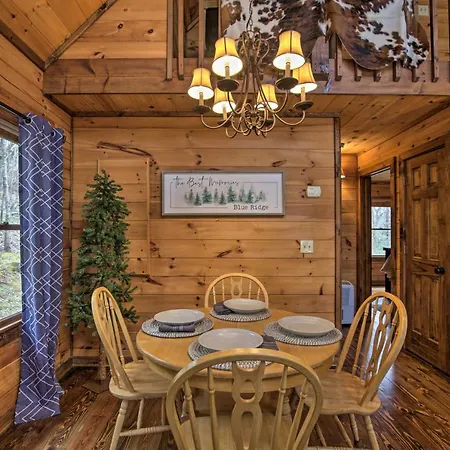 Picturesque Mountain Cabin With Hot Tub And Fire Pit! Blue Ridge Exterior foto