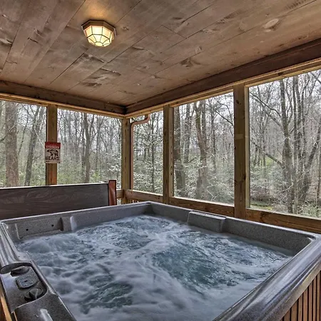 Picturesque Mountain Cabin With Hot Tub And Fire Pit! Blue Ridge Exterior foto